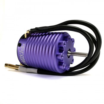 CrawlMaster BL 540 Stubby 10-Pole Sensorless Rock Crawler Motor 2700kv - LE Purple